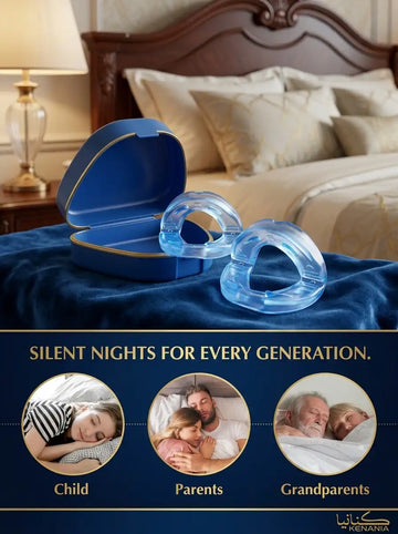 واقي الفم لتقليل الشخير أثناء النوم - Anti-Snore Mouthpiece