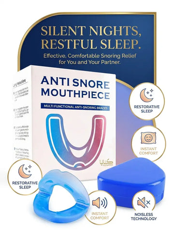 واقي الفم لتقليل الشخير أثناء النوم - Anti-Snore Mouthpiece