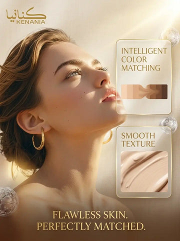 ستيك فاونديشن متغيّر اللون بفرشاة مدمجة - Color Changing Foundation Stick