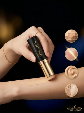 ستيك فاونديشن متغيّر اللون بفرشاة مدمجة - Color Changing Foundation Stick